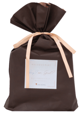 メッセージ入りシークレットバッグ