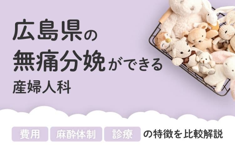 【2026年最新】広島県の無痛分娩ができる産婦人科まとめ｜費用・体制・診療等を比較解説