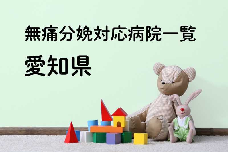 【2023年最新】愛知県の無痛分娩の費用は？平均予算は？病院一覧とコロナ対応
