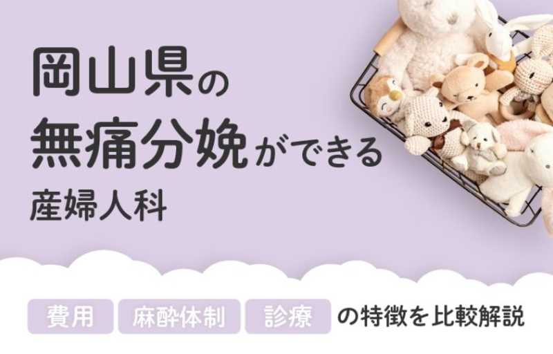 【2026年最新】岡山県の無痛分娩ができる産婦人科まとめ｜費用・体制・診療等を比較解説