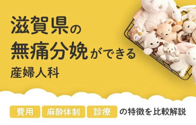 【2026年最新】滋賀県の無痛分娩ができる産婦人科まとめ｜費用・体制・診療等を比較解説