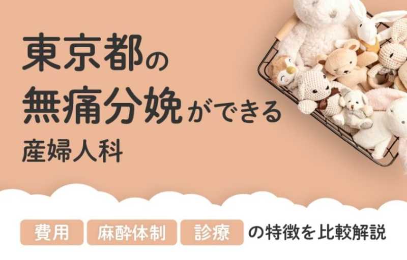 【2026年最新】東京都の無痛分娩ができる産婦人科まとめ|費用・体制・診療等を比較解説